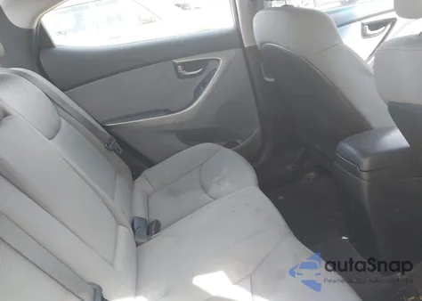 2011 Hyundai Elantra Gls (Ulsan Plant) from USA, damaged, VIN KMHDH4AE4BU138546